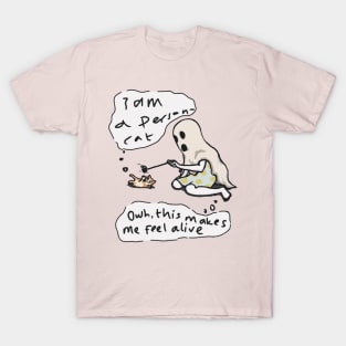 A Person Cat T-Shirt